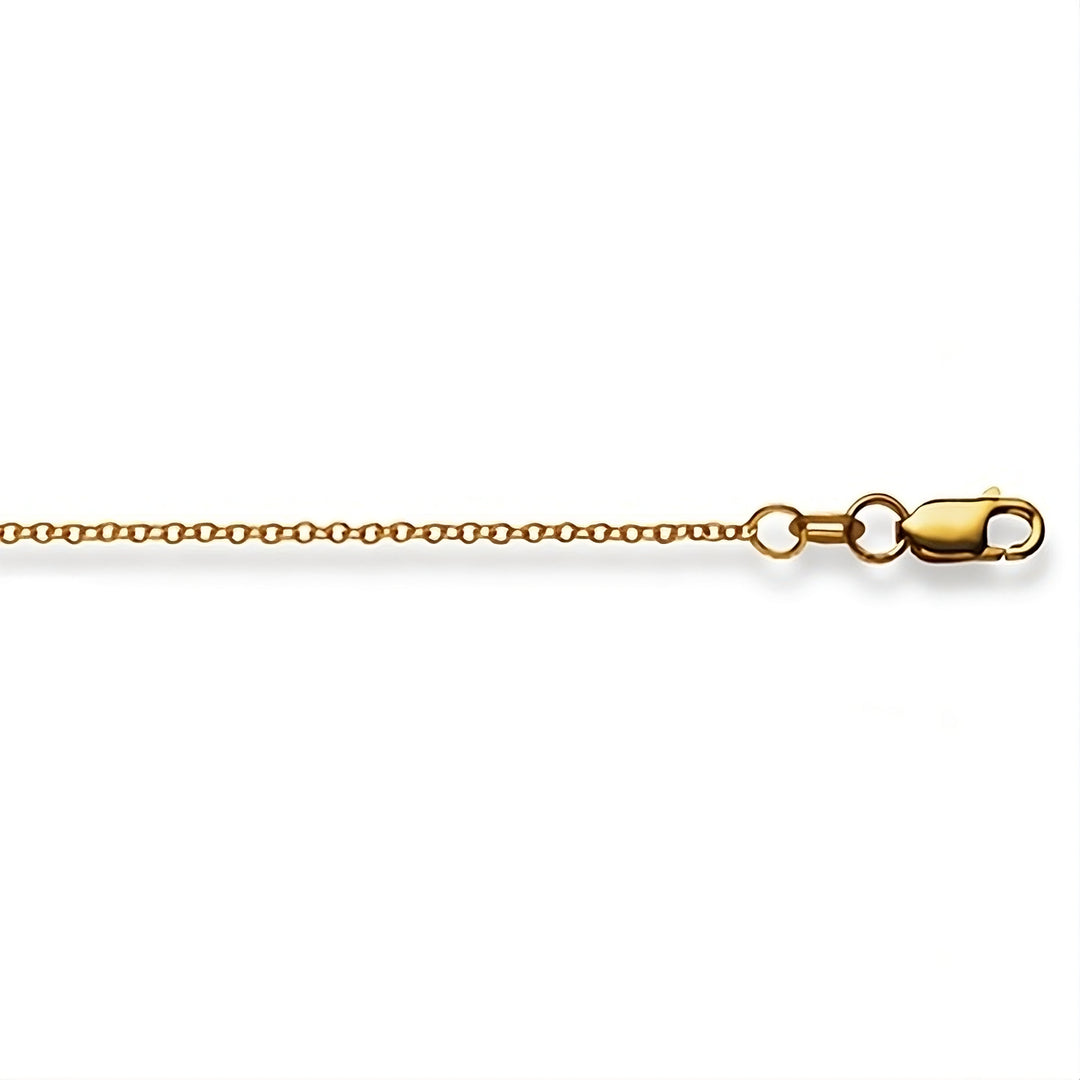 ANCHOR GOLD CHAIN ​​1.5 MM 18K