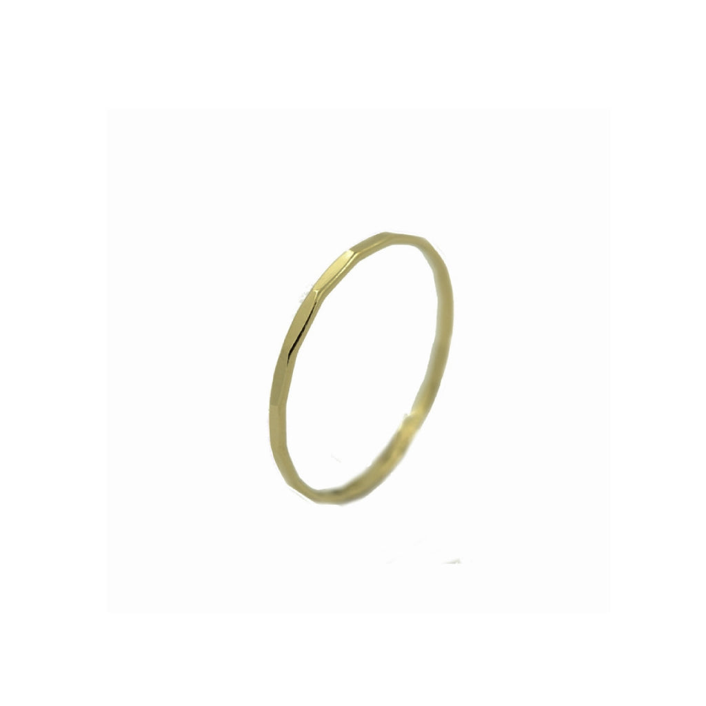 Tiny Hammered Ring