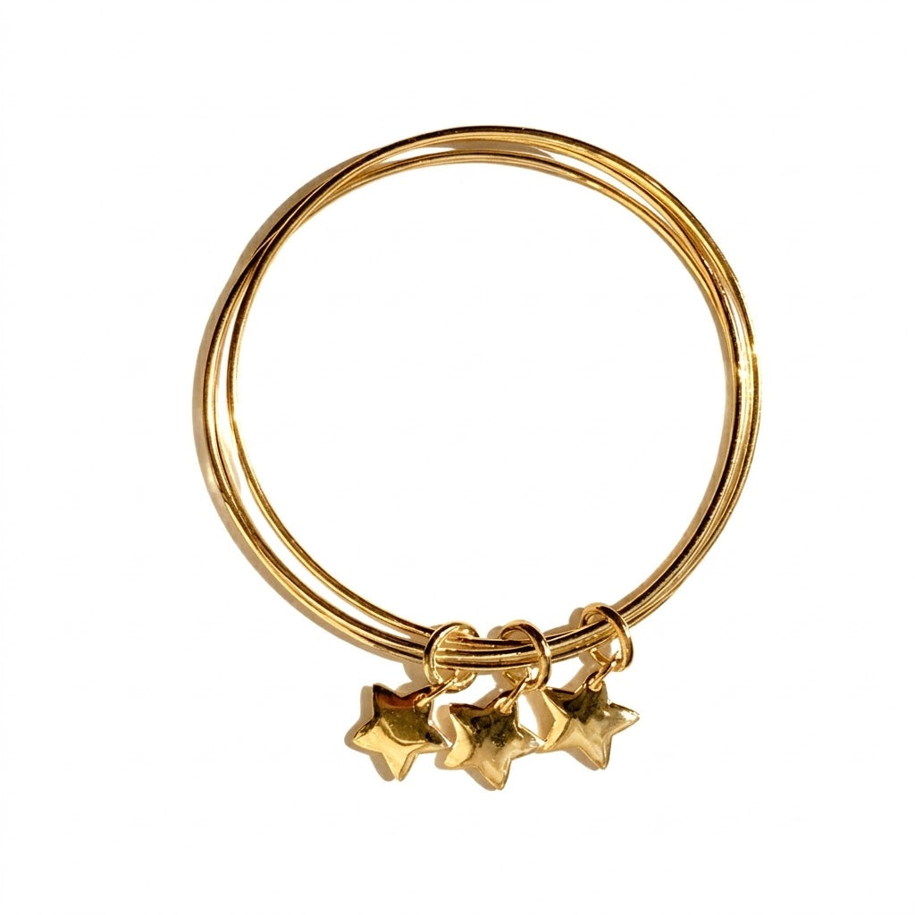 Sapir 3 Stars Bangle