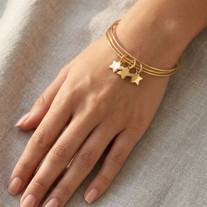 Sapir 3 Stars Bangle