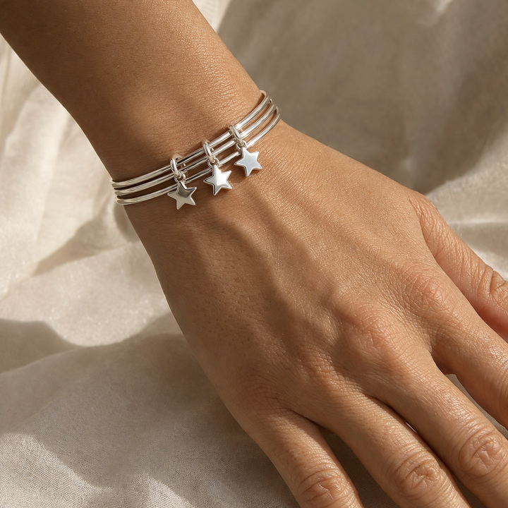 Sapir 3 Stars Bangle