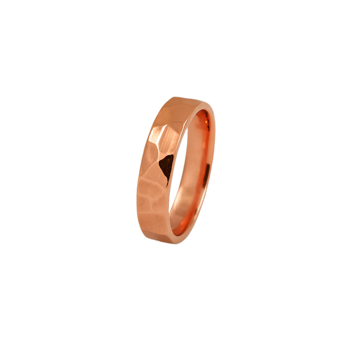 Oliver Hammered Gold Ring