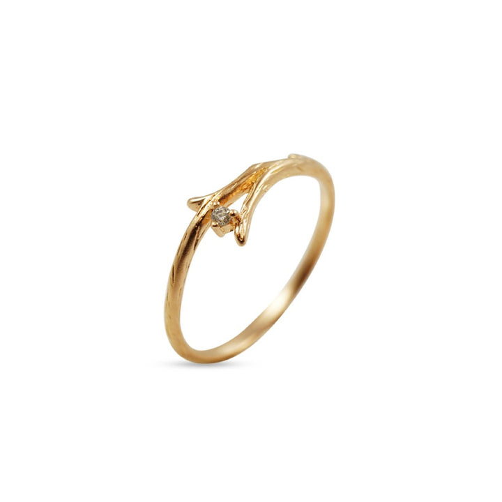 Branch Gold Ring