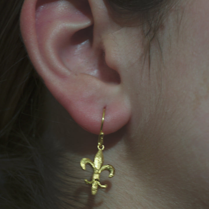 Fleur de Lys earrings