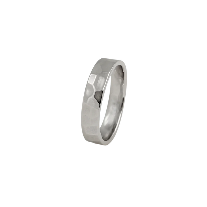 Oliver Hammered Gold Ring