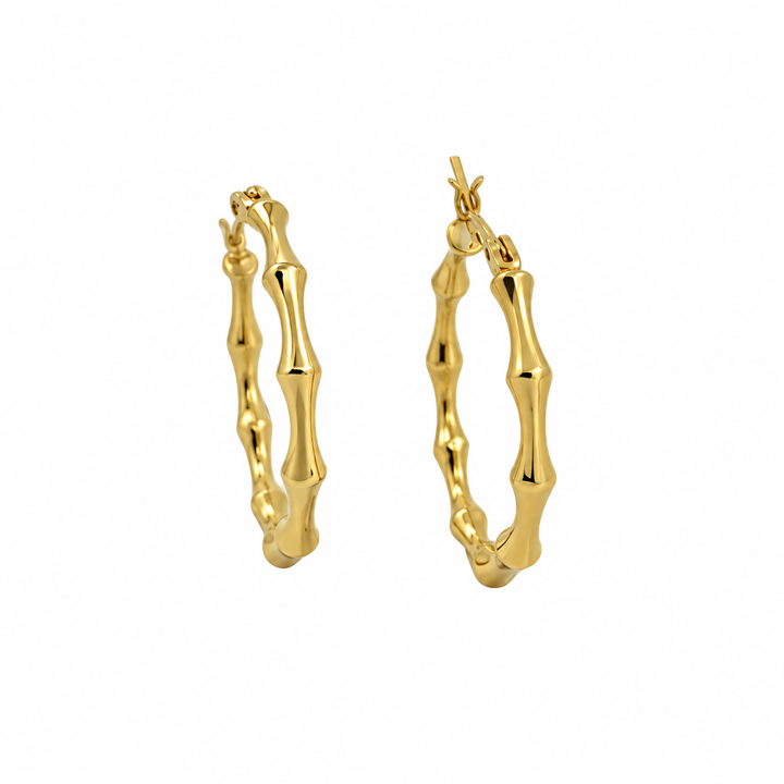 Bamboo Elegance Creolen