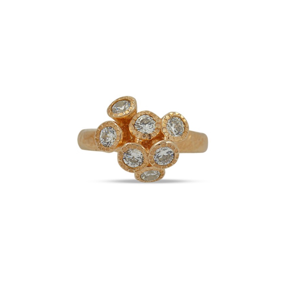 Alpine Mountain Diamond Ring