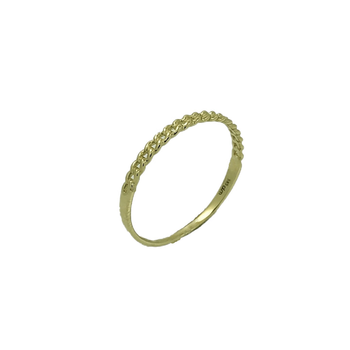 Gold Kette Ring