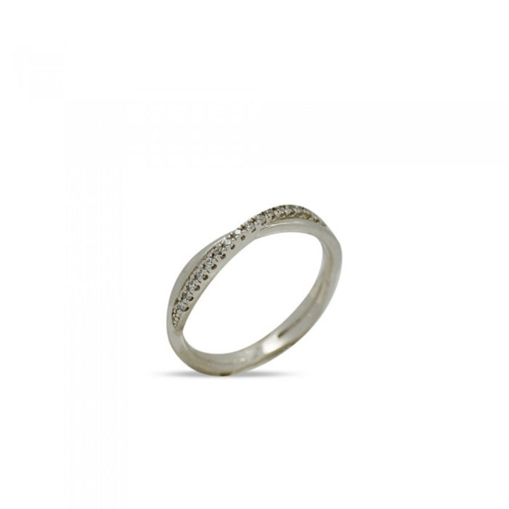 TWINE silver ring