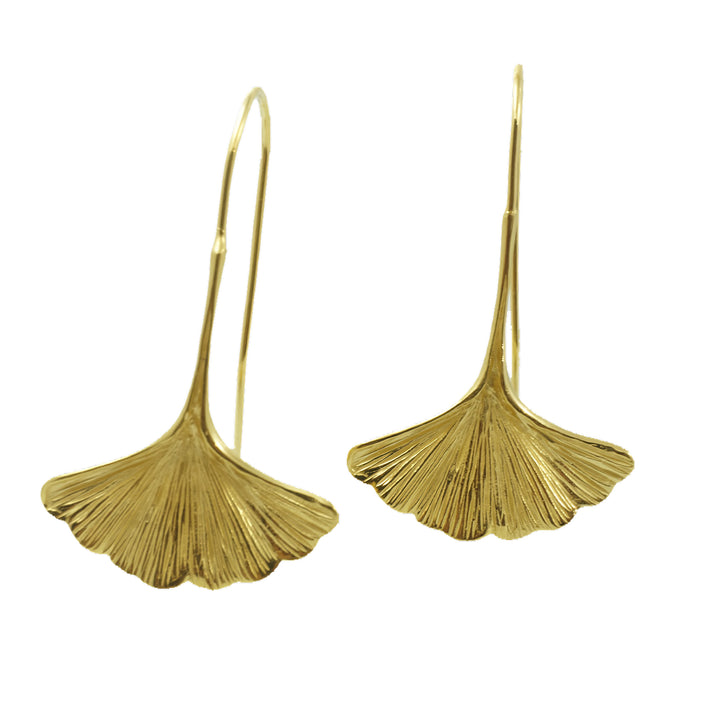 GINKGO LEAF EARRINGS