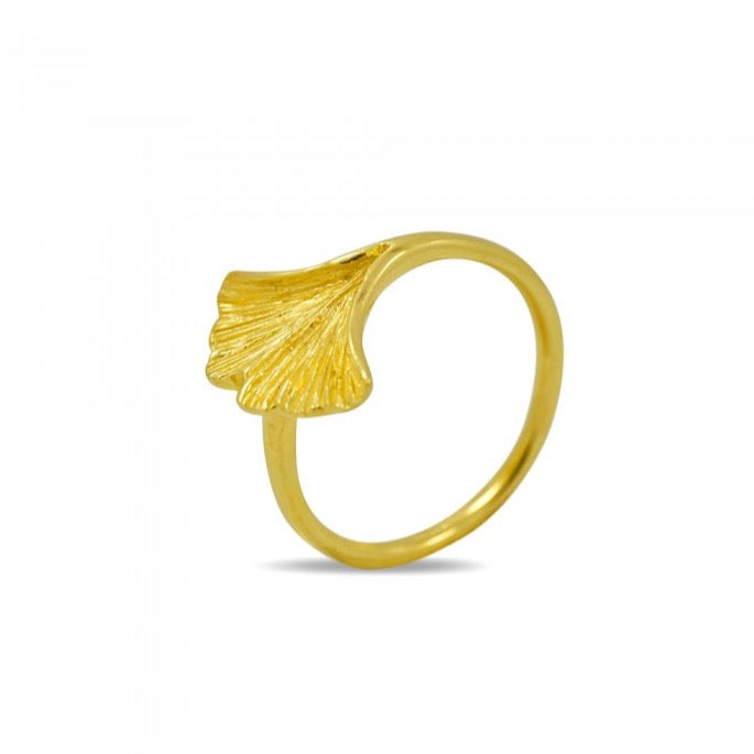 GINKGO LEAF RING